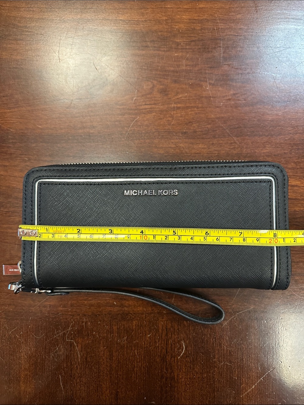 Michael Kors Black Wristlet Clutch - Picture 4 of 5